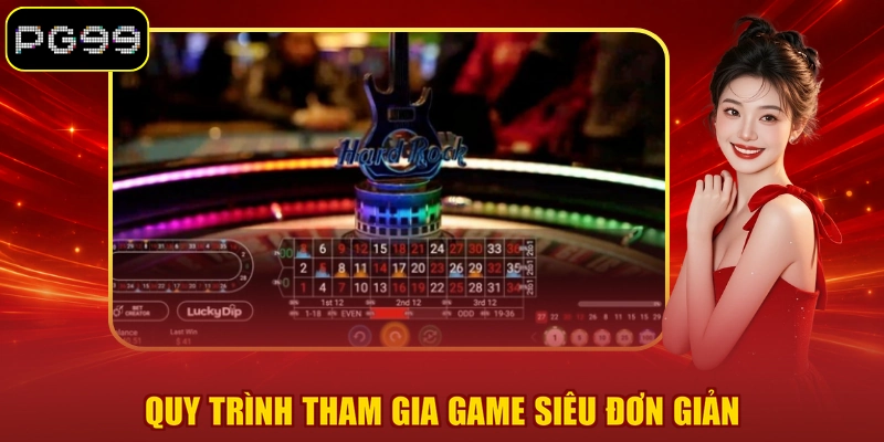 Quy trình tham gia game siêu đơn giản
